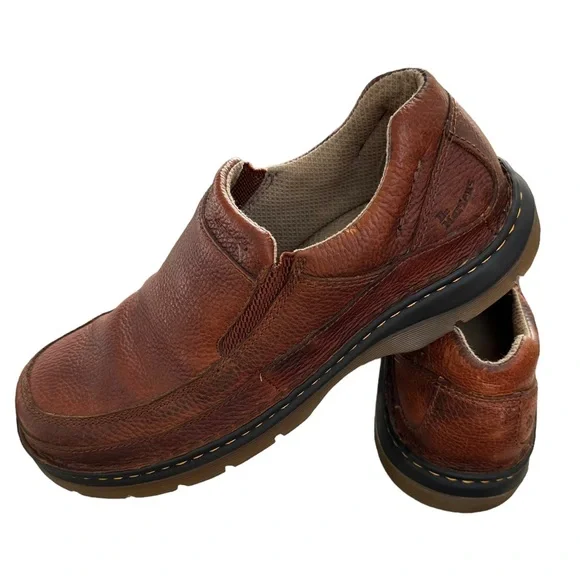 Dr. Martens | Shoes | Dr Martens Brown Leather Upper Slip On  display picture 2